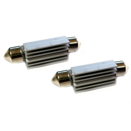 Veilleuses ampoules navette C10W à 30 Leds CANBUS Veilleuses ampoules navette C10W à 30 Leds CANBUS