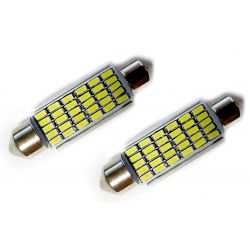 Veilleuses ampoules navette C10W à 30 Leds CANBUS