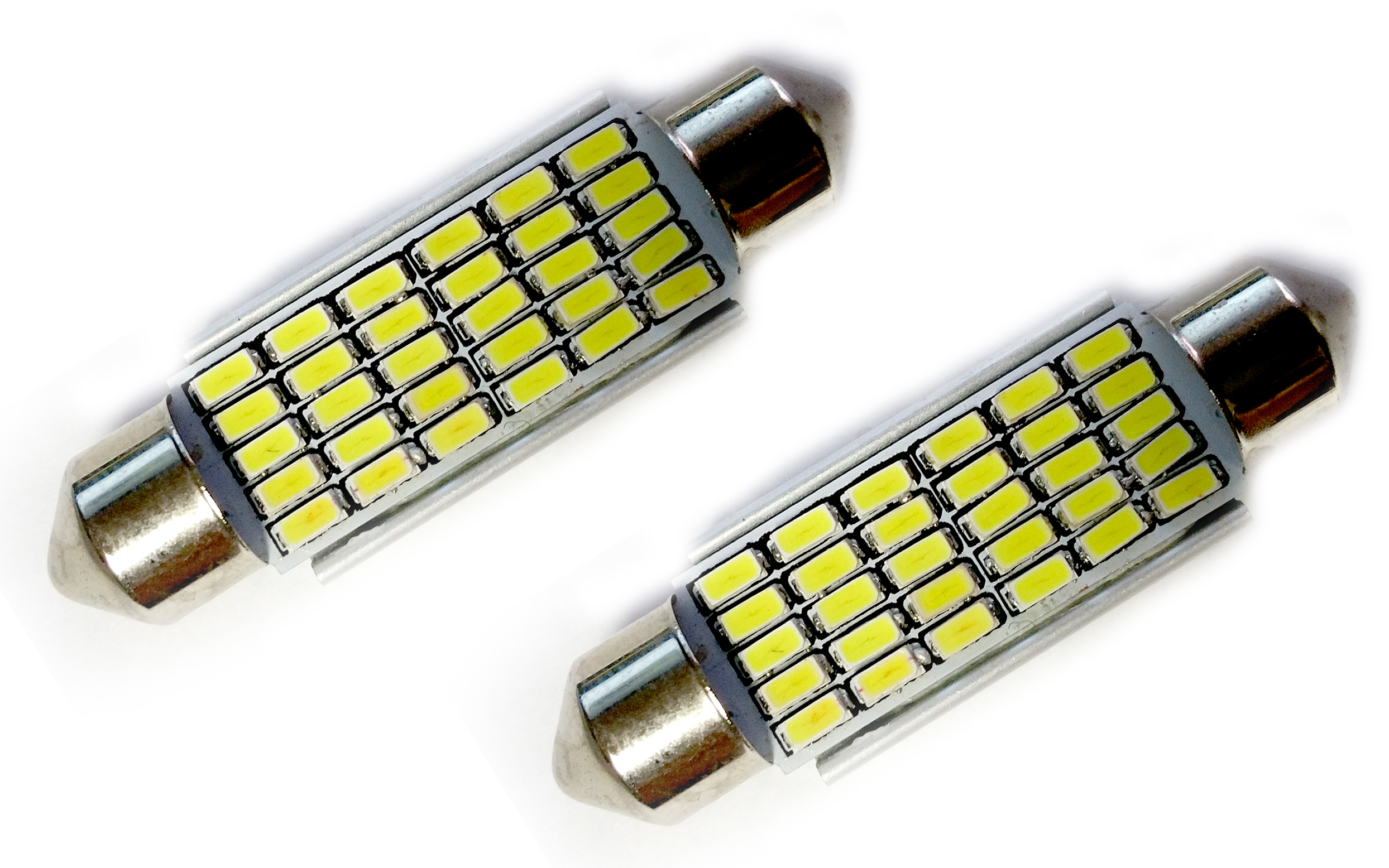 2 ampoules navettes 9 LED 5630 Canbus