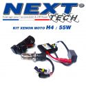 Kit bi xenon moto slim ballast H4 55W XPO™ anti erreur Next-Tech®