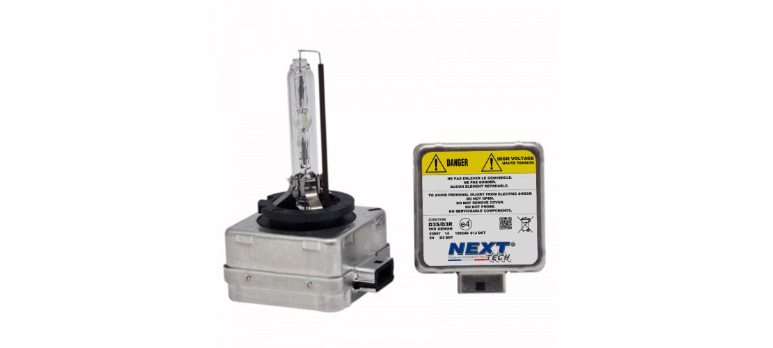 Ampoules D3S 55W xenon NextTech® Vendues par paire