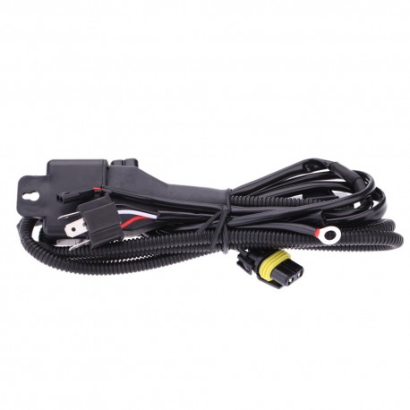 Faisceau de cable kit xénon H4-3 avec relais de rechange Faisceau de cable kit xénon H4-3 avec relais de rechange