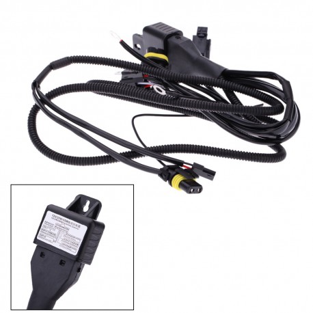 Faisceau de cable kit xénon H4-3 avec relais de rechange Faisceau de cable kit xénon H4-3 avec relais de rechange