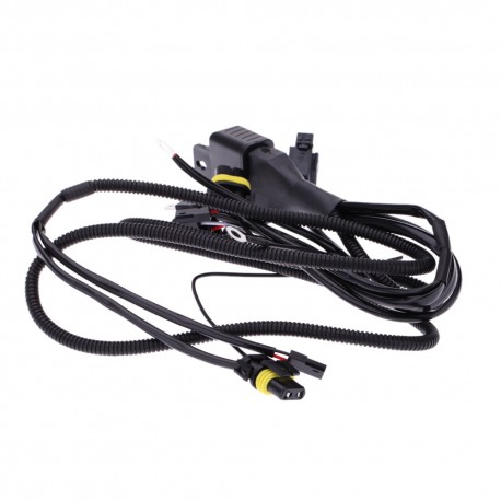 Faisceau de cable avec relais Hi/Lo de rechange pour kit xénon H6m Faisceau de cable avec relais Hi/Lo de rechange pour kit xénon H6m