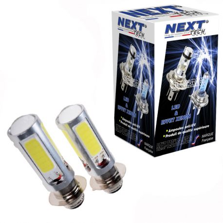 Ampoules BA20D 35W LED blanc - Next-Tech® Ampoules BA20D 35W LED blanc - Next-Tech®