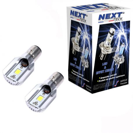 Ampoules BA20D LED 20W blanc - Next-Tech® Ampoules BA20D LED 20W blanc - Next-Tech®