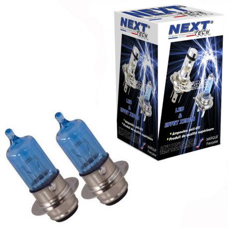 Ampoule BA20D effet xenon 35W 6000K Next-Tech® Ampoule BA20D effet xenon 35W 6000K Next-Tech®