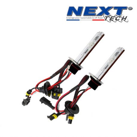 Ampoule xenon haut de gamme metal H1R 35W Next-Tech® de rechange - Vendues par paire Ampoule xenon haut de gamme metal H1R 35W Next-Tech® de rechange - Vendues par paire