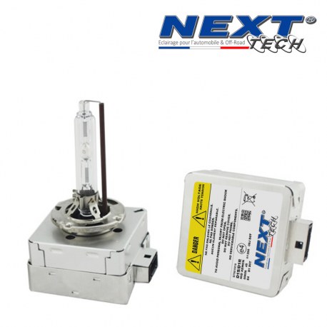 Ampoules D1S-X xenon 55W quick start haut de gamme - Next-Tech® Ampoules D1S-X xenon 55W quick start haut de gamme - Next-Tech®