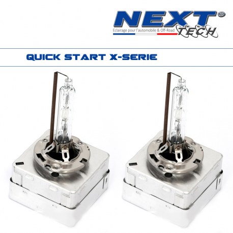 Ampoules D3S-X 35W quick start haut de gamme - Next-Tech® Ampoules D3S-X 35W quick start haut de gamme - Next-Tech®