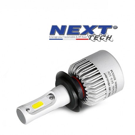 Ampoule LED moto ventilée H7 75W blanc - Next-Tech® Ampoule LED moto ventilée H7 75W blanc - Next-Tech®