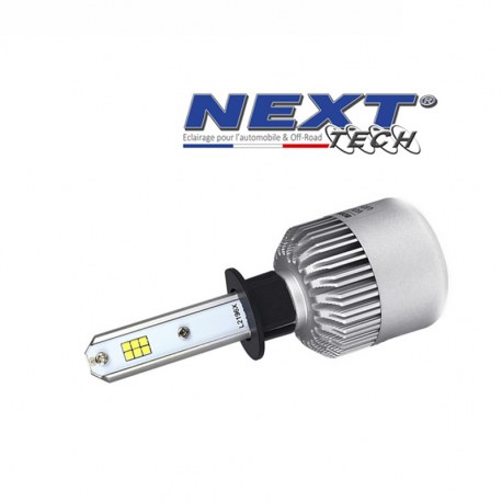 Ampoule LED moto ventilée H1 75W blanc - Next-Tech® Ampoule LED moto ventilée H1 75W blanc - Next-Tech®