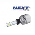 Ampoule LED moto ventilée H1 75W blanc - Next-Tech®