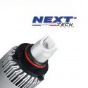 Ampoule LED moto ventilée HB3 9005 75W blanc - Next-Tech®