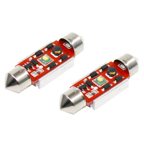 Ampoules navette C3W 31mm CANBUS Anti erreur ODB pour éclairage de plaque Ampoules navette C3W 31mm CANBUS Anti erreur ODB pour éclairage de plaque