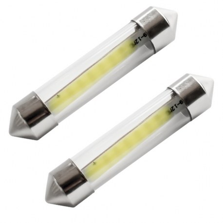 Navettes LED C10W 41mm 10W CANBUS anti-erreur ODB Navettes LED C10W 41mm 10W CANBUS anti-erreur ODB