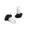 Ampoules veilleuses H16 PSY24W PS19W 9009 à LED CANBUS - Blanc