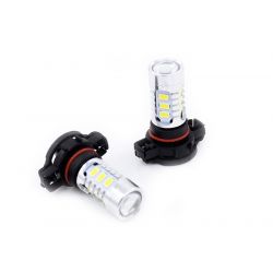 Ampoules veilleuses H16 PSY24W PS19W 9009 à LED CANBUS - orange