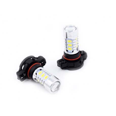 Ampoules veilleuses H16 PSY24W PS19W 9009 à LED CANBUS - Orange