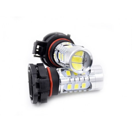 Ampoules veilleuses H16 PSY24W PS19W 9009 à LED CANBUS - orange Ampoules veilleuses H16 PSY24W PS19W 9009 à LED CANBUS - orange