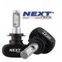 Ampoules LED H7 courtes 55W sans ventilateur - Next-Tech®