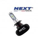 Ampoule LED moto H7 courtes 55W sans ventilateur - Next-Tech®