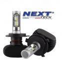 Ampoules LED H4 courtes 55W sans ventilateur - Next-Tech®