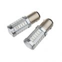 Ampoules P21/5W LED rouge BAY15D 1157 CANBUS feu de stop et veilleuse