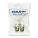 Veilleuses T20 LED ampoules CANBUS feux de jour W21/5W - blanc