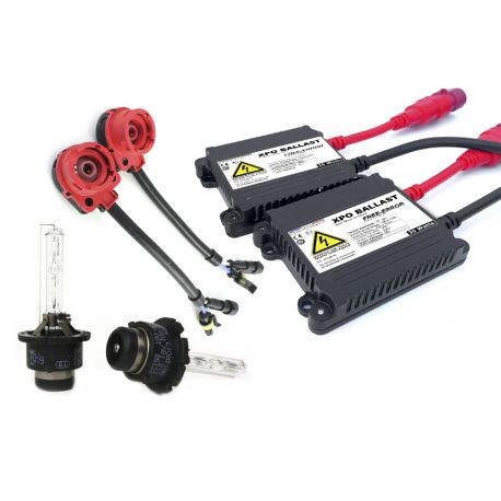 Kit xenon anti-erreur D4S 55W XPO™ slim ballast - Next-Tech® Kit xenon anti-erreur D4S 55W XPO™ slim ballast - Next-Tech®