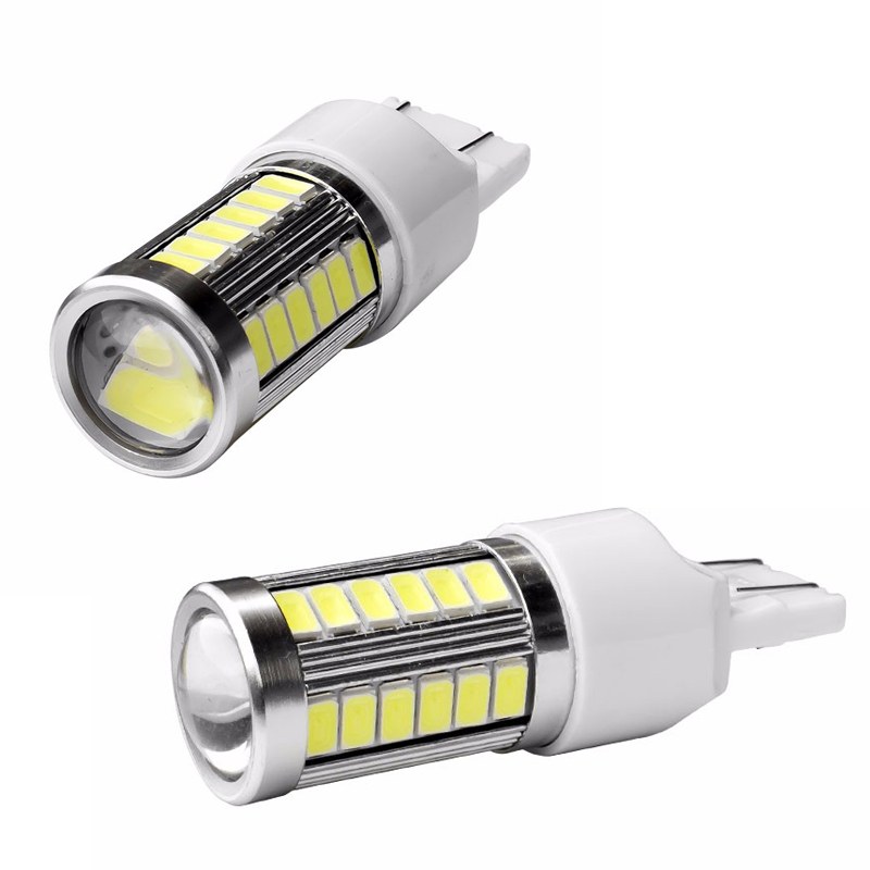 1x Ampoule LED T20 17 leds W21 5W pour Feux de jour phare Couleur Blanc  Xénon 15W - Xenon Discount