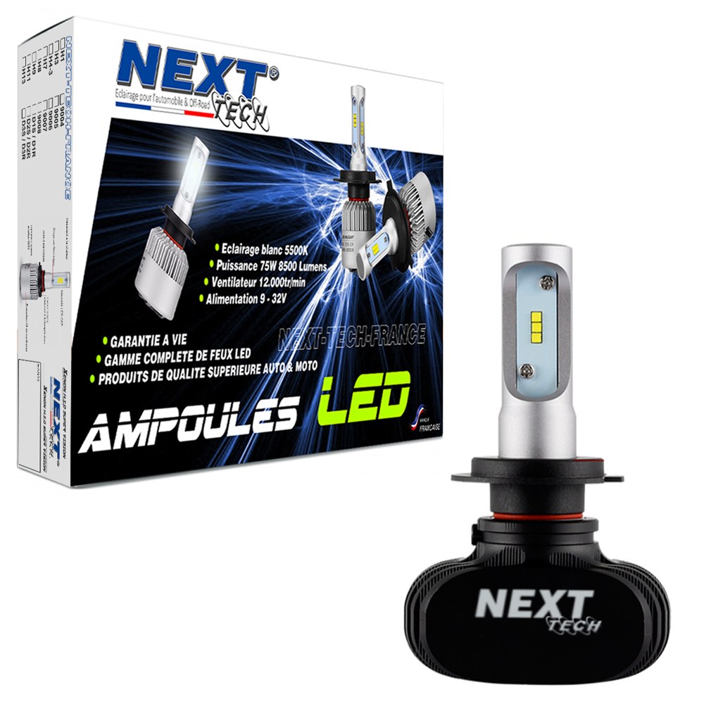 9006 Courtes Moto Sans 55w Ampoule Next Led Hb4 Tech® Ventilateur F1JT3lKc