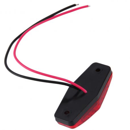 Feu de gabarit LED 12v pour remorque et voiture - Rouge Feu de gabarit LED 12v pour remorque et voiture - Rouge
