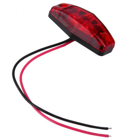 Feu de gabarit LED 12v pour remorque et voiture - Rouge Feu de gabarit LED 12v pour remorque et voiture - Rouge