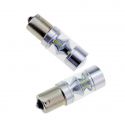 Ampoules LED PY21W BAU15S 35W 360° feu de stop - Rouge - Next-Tech®