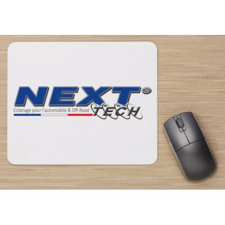 Tapis de souris souple - blanc - Next-Tech® Tapis de souris souple - blanc - Next-Tech®