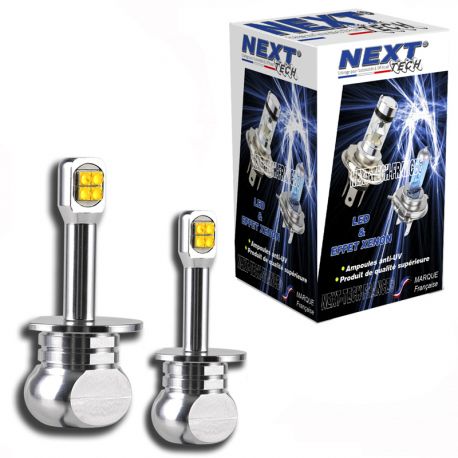 Ampoules LED H3 40W - Puissante - Blanc - NEXT-TECH® Ampoules LED H3 40W - Puissante - Blanc - NEXT-TECH®