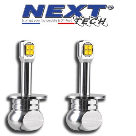 Ampoules LED H3 40W - Puissante - Blanc - NEXT-TECH® Ampoules LED H3 40W - Puissante - Blanc - NEXT-TECH®