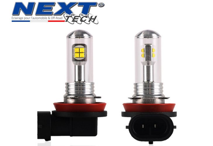 Ampoules LED HB3 9005 40W Puissante Blanc NEXTTECH®