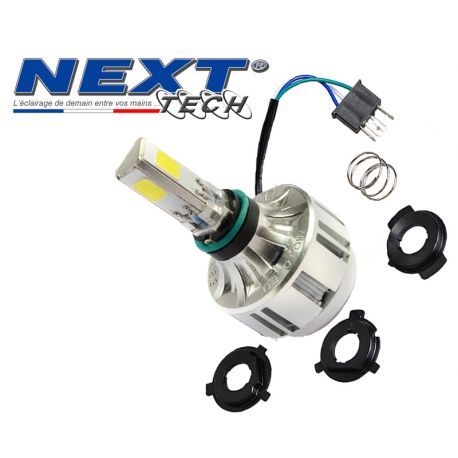 Ampoule LED moto ventilée HS1 35W blanc - Next-Tech® Ampoule LED moto ventilée HS1 35W blanc - Next-Tech®