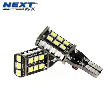 Veilleuses T15 W16W LED Canbus 8W - Ampoules LED T15 w16w Veilleuses T15 W16W LED Canbus 8W - Ampoules LED T15 w16w