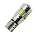 Ampoules LED T10 W5W haut de gamme CANBUS 6W CREE - Orange