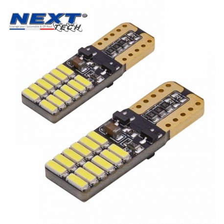 T10 W5W LED Canbus - anti erreur ODB - plates T10 W5W LED Canbus - anti erreur ODB - plates