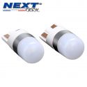 Veilleuses LED T10 W5W - Next-Tech - Blanc neutre