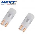 Veilleuses LED T10 W5W - Next-Tech - Blanc neutre