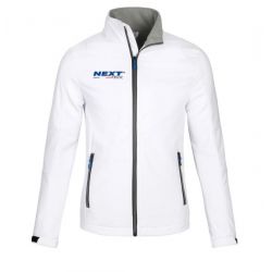 Veste blanche Softshell homme Next-Tech® France