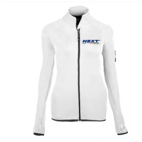 Veste blanche polaire femme Next-Tech® France Veste blanche polaire femme Next-Tech® France