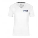 T-Shirt blanc col en V femme Next-Tech® France