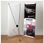 Kakemonos Next-Tech® avec pied - 1850 x 750 mm