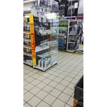 Vitrine en verre double porte avec verrou - Next-Tech® - 1800 x 800mm Vitrine en verre double porte avec verrou - Next-Tech® - 1800 x 800mm